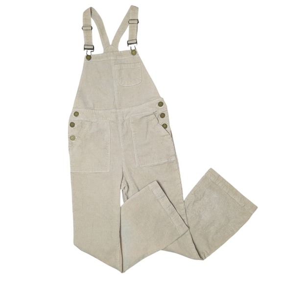O'Neil Tan Corduroy Jumpsuit‎ Overalls Surfer Women's 27 - Picture 1 of 5